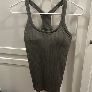 Lululemon ribbed racer back tank top